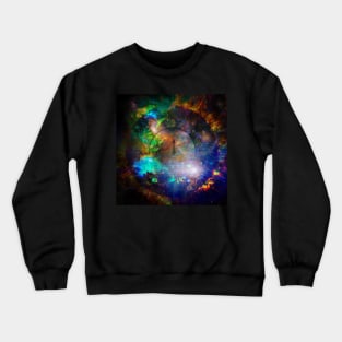 The way to Eternity. Spiritual composition Crewneck Sweatshirt